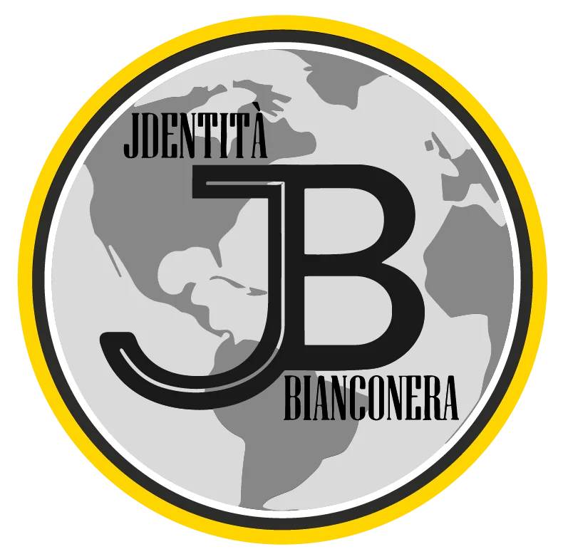 Logo JB Identit&agrave; Bianconera &ndash; simbolo della Fondazione JB per i tifosi Juventus