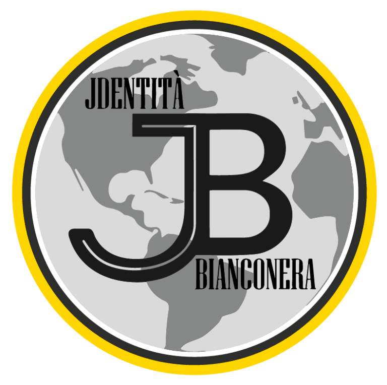 Logo JB Identità Bianconera – simbolo della Fondazione JB per i tifosi Juventus